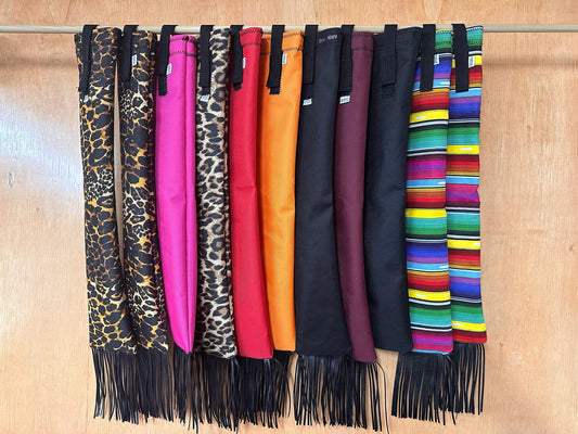 Canvas Tail Bags with Satin Lining